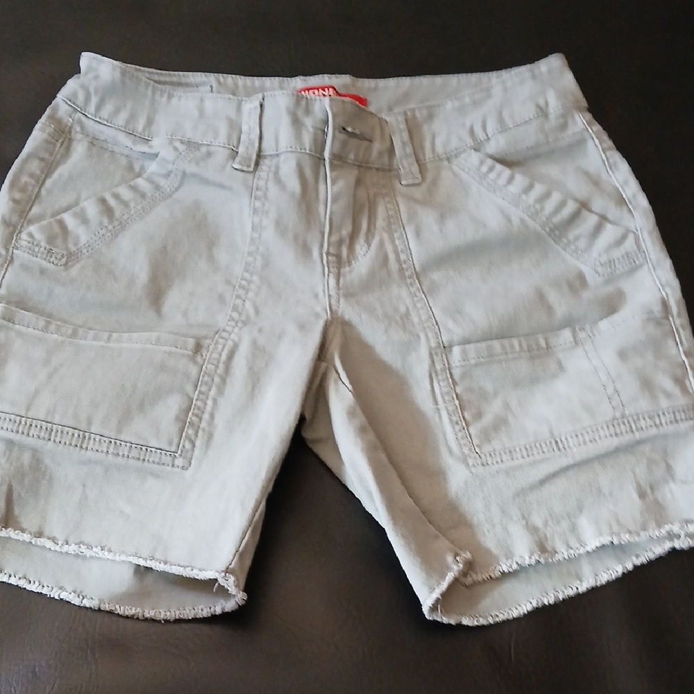 Women's Gray Casual Shorts